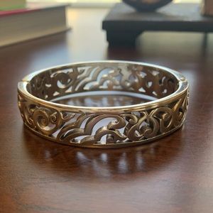 Brighton Silver Hinged Bangle